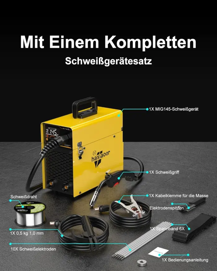 110V Multiprocess Welding Machine - Portable Inverter Equipment Kit - Image 9