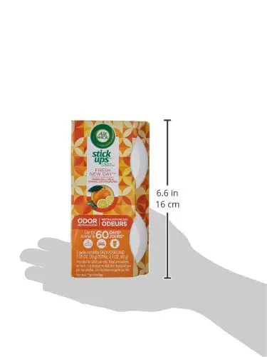 Air Wick Stick Ups Air Freshener, Sparkling Citrus, 2 Count - Image 3