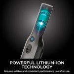 Shark WV201 WANDVAC Handheld Vacuum, Lightweight at 1.4 Pounds with Powerful Suction, Charging Dock, Single Touch Empty and Detachable Dust Cup,Graphite, Slate - Image 6