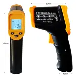 Digital Infrared Thermometer gun for cooking,BBQ,Pizza oven,Ir Thermometer with Backlight,-58℉~932℉(-50℃~500℃) Handheld Non Contact Heat Laser Temperature Gun (Not for Human) - Image 11