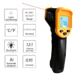 Digital Infrared Thermometer gun for cooking,BBQ,Pizza oven,Ir Thermometer with Backlight,-58℉~932℉(-50℃~500℃) Handheld Non Contact Heat Laser Temperature Gun (Not for Human) - Image 12