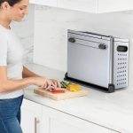 Ninja Flip 10-in-1 Toaster Oven and Air Fryer, Countertop Oven with Broil Rack, 1800W Stainless Steel, Flip-Away Storage, 17 Quart Capacity, Digital Display, For Toast, Bake, Pizza, Roast & More (Renewed) - Image 2