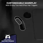 Turtle Beach Rematch Advanced Wired Gaming Controller for Xbox & PC – Lenticular, Multi-Design, Remappable Buttons, Hall-Effect Hair Triggers, 8ft Cable, Officially Licensed by Xbox – Dark Cosmos - Image 8