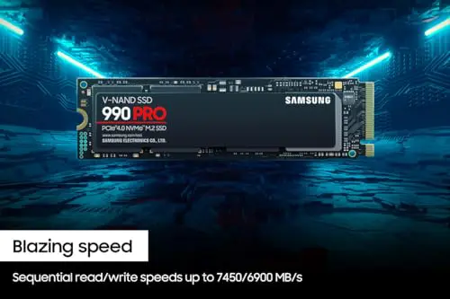 Samsung 990 PRO SSD 4TB PCIe 4.0 M.2 2280 Internal Solid State Hard Drive, Seq. Read Speeds Up to 7,450 MB/s for High End Computing, Gaming, and Heavy Duty Workstations, MZ-V9P4T0B/AM - Image 10