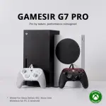 GameSir G7 Pro Wired Controller for Xbox Series X|S, Xbox One, Wireless Gamepad for PC&Android with TMR Sticks, Hall Effect Analog Triggers, 1000Hz Polling Rate, 3.5mm Audio Jack - Black - Image 2