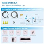 Midea MDF18A1AWW Built-in Dishwasher with 8 Place Settings, 6 Washing Programs, Stainless Steel Tub, Heated Dry, Energy Star, White - Image 9