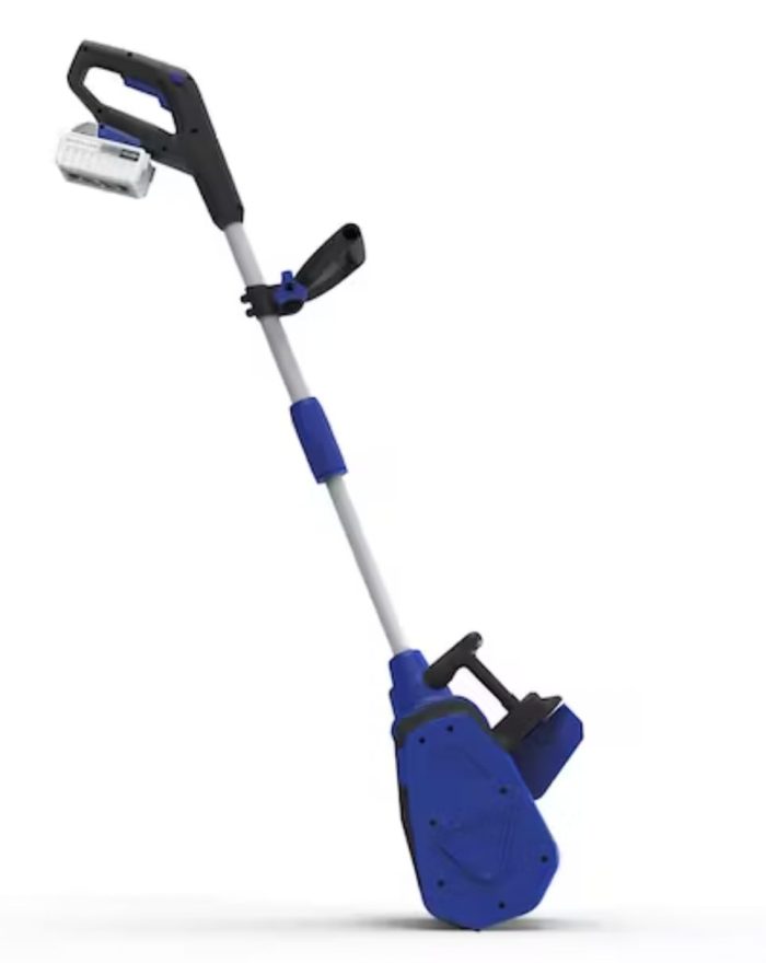 Snow Joe 24V-SS13.5-XR-SJB | Cordless Battery Snow Shovel Kit | 13.5 Inch | 24-Volt | W/ 5.0-Ah Battery & Charger | Directional Control (Renewed) - Image 3