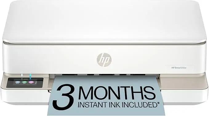 HP Envy 6165e Wireless All-in-One Color Inkjet Printer, Portobello, Print, scan, Copy, Duplex Printing Best-for-Home, 3 Month Instant Ink Trial Included, AI-Enabled (714L6A) (Renewed) - Image 1
