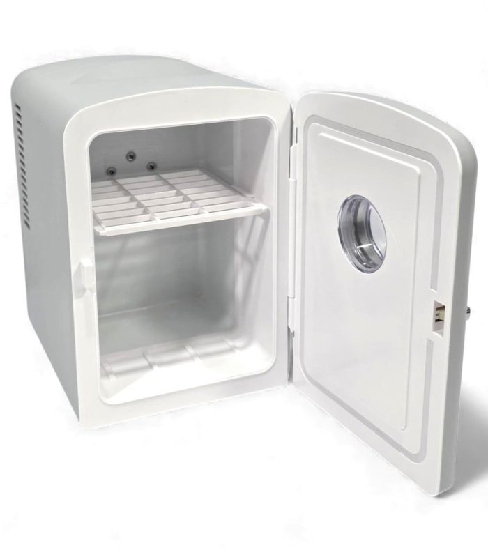 Frigidaire 6 Can/4L Mini Personal Retro Fridge Cooler EFMIS229-Moonbeam, Includes Home and 12V Car Cord, 4-liter capacity chills six 12 oz. soda cans (V2 model) (Renewed) - Image 5