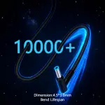 UCW 65W 45W 9FT 4.5*3.0mm Laptop Charger Replacement for HP Smart Blue Tip Computer Charger Compatible with Pavilion x360 14 15 17, Envy, Spectre, Elitebook, ProBook, Chromebook and More Power Adapter - Image 7