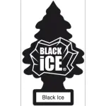 Little Trees Car Air Freshener | Hanging Paper Tree for Home or Car | Black Ice | 3 Pack - Image 5
