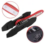 TUTOOLS Brake Caliper Press, Caliper Piston Spreader, Brake Tools,Brake Caliper Piston, Brake Caliper Press Ratchet with 2 Extra pcs Steel Plates, Red - Image 3