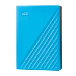 WD 4TB My Passport, Portable External Hard Drive, Blue, backup software with defense against ransomware, and password protection, USB 3.1/USB 3.0 compatible - WDBPKJ0040BBL-WESN