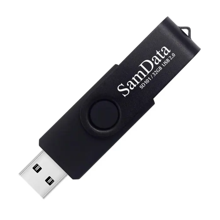 SamData 32GB USB Flash Drives 2 Pack 32GB Thumb Drives Memory Stick Jump Drive with LED Light for Storage and Backup (2 Colors: Black Blue) - Image 6