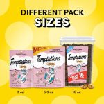 Temptations Classic Crunchy and Soft Cat Treats, Shrimpy Shrimp Flavor, 16 oz. Tub - Image 3