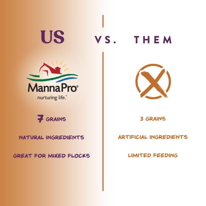 Manna Pro 7-Grain Ultimate Chicken Scratch – Non-GMO Scratch Grain Treat for Chickens, Hens and Other Birds – Natural Multigrain Blend for Poultry and Backyard Flocks – 10 lb Bag - Image 6