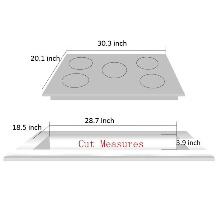 Deli-kit 30 inch Gas Cooktops Dual Fuel Sealed 5 Burners Drop-In Tempered Glass Gas Hob DK157-A01S Gas Cooktop - Image 7