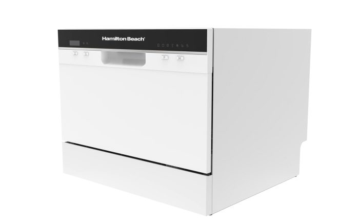 RCA RDW3208 Counter Top Dishwasher, White - Image 8