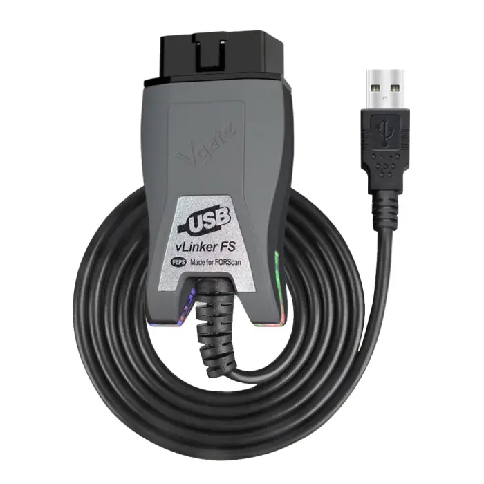 Vgate vLinker FS OBD2 USB Adapter for FORScan HS/MS-CAN Auto Switch - Image 1