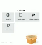 PEICHENG Kids Tablet 7 inch Android 12.0 for Toddler, 4GB RAM 32GB ROM Bluetooth IPS Screen Parental Control Dual Camera Shockproof Case for Educational Games, (Blue) - Image 2