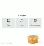 COOPERS Tablet 10 inch, Android 15 Tablet, 32GB ROM 1TB Expand Computer Tablets, Quad Core Processor 6000mAh Battery, 1280x800 IPS Touch Screen, 2+8MP Dual HD Camera, Bluetooth WiFi Tablets PC - Image 2