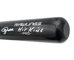 Pete Rose Autographed Black R.a.w.l.i.n.g.s Pro Baseball Bat "Hit King" PR Holo Stock #228075 - Image 3