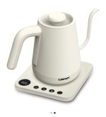 Cuisinart GK-1 Digital Electric Gooseneck Kettle – Precise Temperature Control, 1.0L, Cream (Renewed) - Image 2