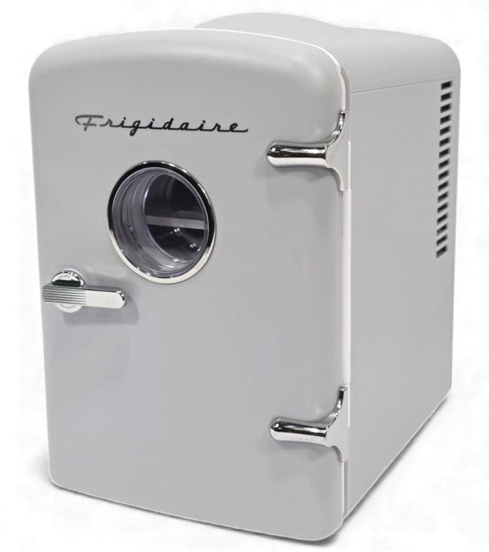 Frigidaire 6 Can/4L Mini Personal Retro Fridge Cooler EFMIS229-Moonbeam, Includes Home and 12V Car Cord, 4-liter capacity chills six 12 oz. soda cans (V2 model) (Renewed) - Image 7