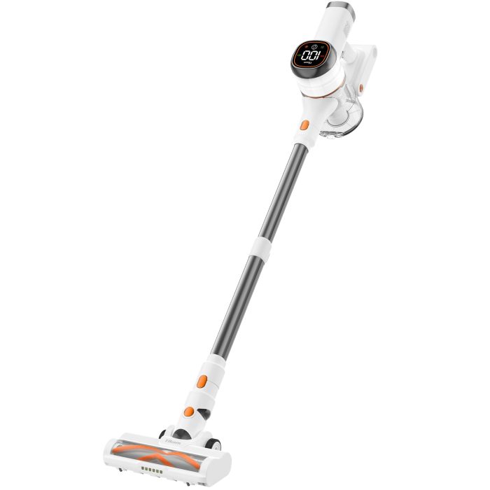 Tikom V500 Cordless Vacuum Cleaner for Home, 40000Pa/450W Stick Vacuum with LED Touch Screen, Charging Wall Dock, Anti-Tangle, Lightweight Handheld Vacuum for Pet Hair, Hard Floor, Carpet - Image 2
