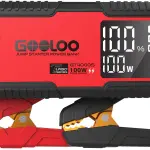 GOOLOO GT4000S Jump Starter 4000 Amp Car Starter 100W Two-Way Fast-Charging Portable Car Battery Charger Booster Pack for 10L Diesel and All Gas Engines, SuperSafe Lithium Jump Box for 12V Vehicles