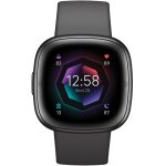 Fitbit Sense 2 Advanced Health and Fitness Smartwatch with Tools to Manage Stress and Sleep, ECG App, SpO2, 24/7 Heart Rate and GPS, Shadow Grey/Graphite, One Size (S & L Bands Included) (Renewed) - Image 8