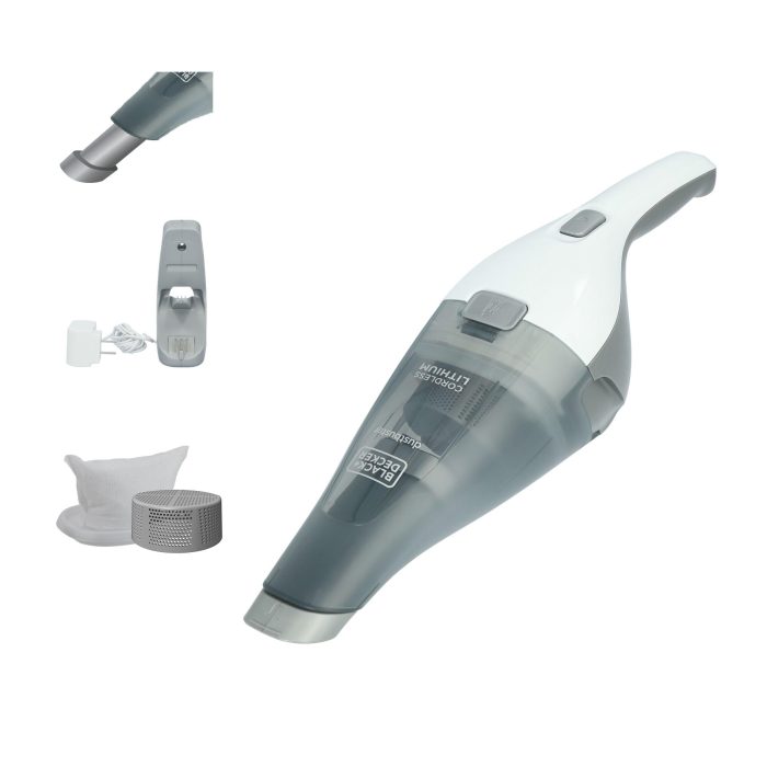 BLACK+DECKER dustbuster Cordless Handheld Vacuum, Portable Car Vacuum Cordless Rechargeable, Wall Mount, Strong Suction QuickClean (HNVC215B10) - Image 1