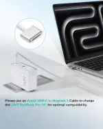 Amasuki SparkleCore 140W MAX USB C Charger,4-Port Fast Charging Block PD3.1 GaN Travel Essentials Laptop Charger for Apple MacBook Air/Pro,iPhone 17/16,iPad Pro,Samsung,Pixel,DJI,6.6ft USB C Cable - Image 5