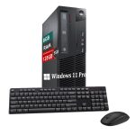 Lenovo ThinkCentre M79 SFF Desktop Computer PC, AMD A8-7600B 3.1GHz, Up to 3.8GHz, 8GB RAM, 128GB SSD, Mouse, Keyboard, USB WiFi+BT, Windows 11 Pro (Renewed)