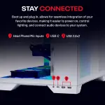 Skytech Gaming O11 Vision Gaming PC, AMD Ryzen 7 9800X3D 4.7GHz, NVIDIA RTX 5090 32GB, X870 Board, 2TB Gen4 NVMe SSD, 32GB DDR5 RAM 6000, 1000W Gold ATX 3 PSU, 360 ARGB AIO, Wi-Fi, Win 11, Desktop - Image 5