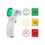 HoMedics Non-Contact Infrared Forehead Thermometer, Clinically Proven Fast Accurate Results, High-Fever Alert with 4-in-1 Readings