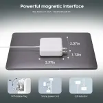 45W Magnetic MacBook Air Charger, Replacement for Mag2 T-Tip Shape AC Power Adapter, Fast Laptop Charging Connector Compatible with MacBook Air 11-inch and 13-inch After Mid 2012 (Between 2012-2017) - Image 5