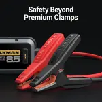 Hulkman Alpha85,Space Gray,2000A 74Wh Smart Jump Starter,12V Portable Car Battery Booster with 3.3" Display,USB-C Power Pack,5-Mode Flashlight,Jumper Cables for up to 8.5L Gas/6.0L Diesel - Image 4