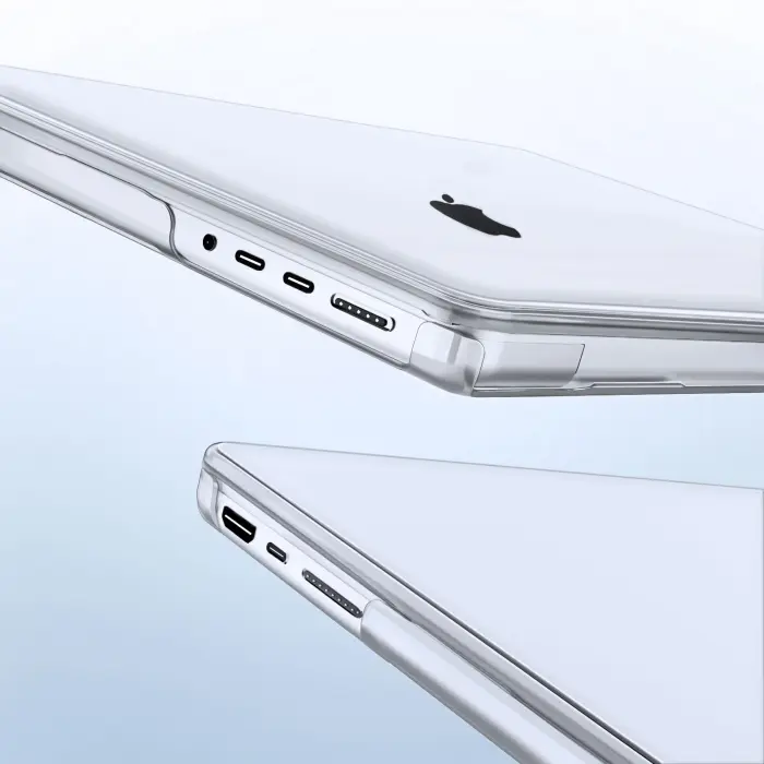 MOSISO Compatible with MacBook Pro 14 inch Case 2025 2024 2023 2022 2021 M5 M4 M3 M2 M1 A3434 A3112 A3185 A3401 A2918 A2992 A2779 A2442, Hard Shell&Keyboard Cover&Screen Film&Pouch,Transparent - Image 3