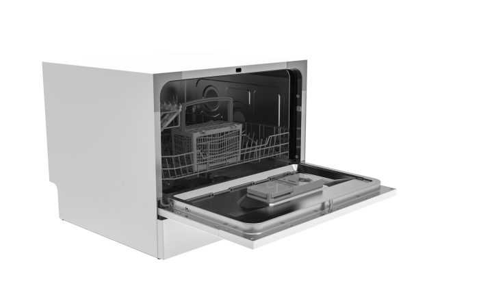 RCA RDW3208 Counter Top Dishwasher, White - Image 3
