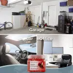 SMELLS BEGONE 12 oz Odor Eliminator Gel - Air Freshener - Absorbs & Eliminates Odor in Bathrooms, Basements, Cars, Boats, RVs & Pet Areas - Made with Essential Oils - Apple Cinnamon - Image 4