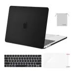 MOSISO Compatible with MacBook Pro 13 inch Case M2 2025, 2024, 2023, 2022-2016 A2338 M1 A2251 A2289 A2159 A1989 A1708 A1706, Plastic Hard Shell&Keyboard Cover&Screen Film&Storage Bag, Black