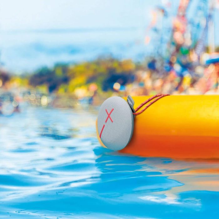 Ultimate Ears MINIROLL Ultra-Portable Waterproof Bluetooth Speaker, Big Bass, IP67 Dustproof, 131 ft Range - Gentle Grey (Renewed) - Image 9