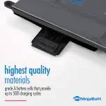 NinjaBatt Battery A1502 A1582 for Apple MacBook Pro Retina 13” A1493 [Early 2015 - Mid 2015, Mid 2014, Early 2013 - Late 2013] - Long Lasting [72Wh/11.42V] - Image 3