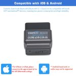 Veepeak OBDCheck BLE Bluetooth OBD II Scanner for iOS & Android, Car Wireless Check Engine Light Code Reader Diagnostic Tool - Image 6