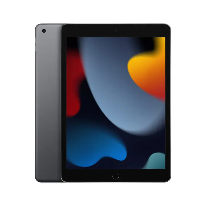Apple iPad (9th Generation): with A13 Bionic chip, 10.2-inch Retina Display, 64GB, Wi-Fi, 12MP front/8MP Back Camera, Touch ID, All-Day Battery Life – Space Gray - Image 1