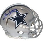 Tony Dorsett Autographed Dallas Cowboys Speed Mini Helmet Beckett