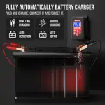 2-Pack Smart Fully Automatic 6V 12V Battery Charger Maintainer for Car, Marine, Motorcycle, Lawn Mower - Image 6