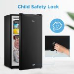 Midea MRU03M2ABB Upright Freezer, 3.0 Cubic Feet Mini Freezer, For Kitchen Apartment Office Basement or Dormitory, Black - Image 5