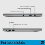 HP Chromebook 14 Laptop (14" Anti-glare, Intel 4-Core Celeron N4120, 4GB RAM, 128GB Storage (64GB+64GB SD)) for Home & Student, Lightweight, 14-Hr Battery Life, Webcam, Wi-Fi, IST HUB, Chrome OS, Grey - Image 5
